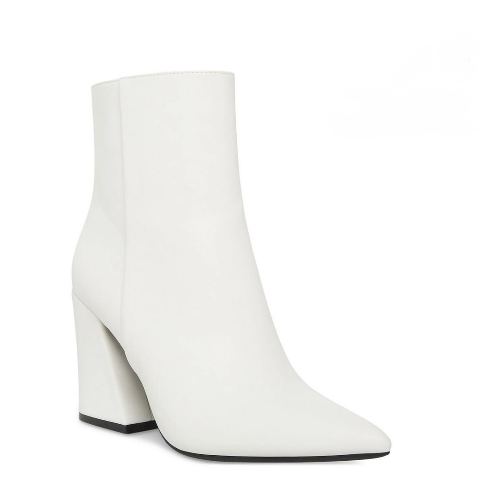 Madden Girl Women's White Ankle Boots